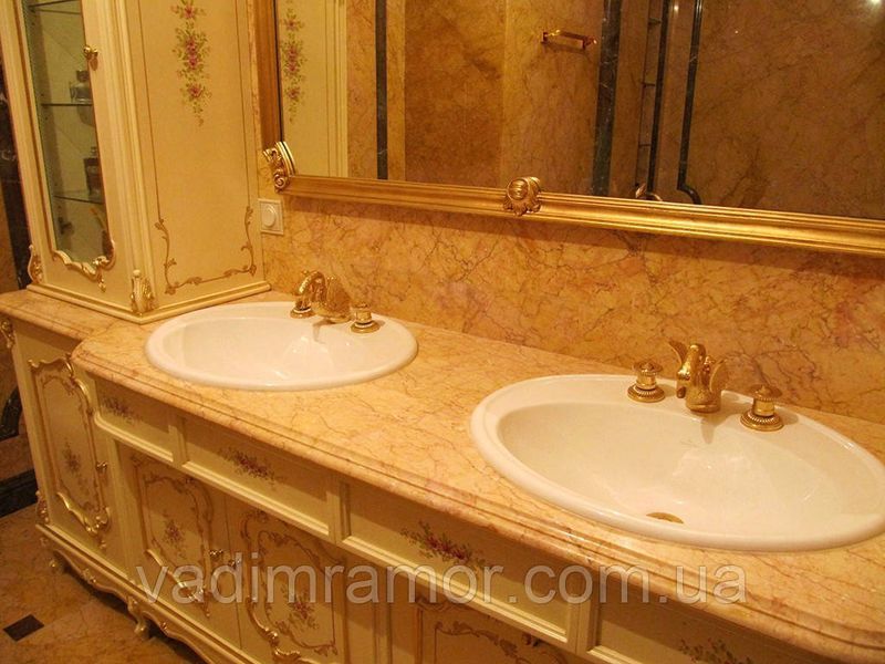 Мраморные столешницы Crema Delicato Киев 46 фото