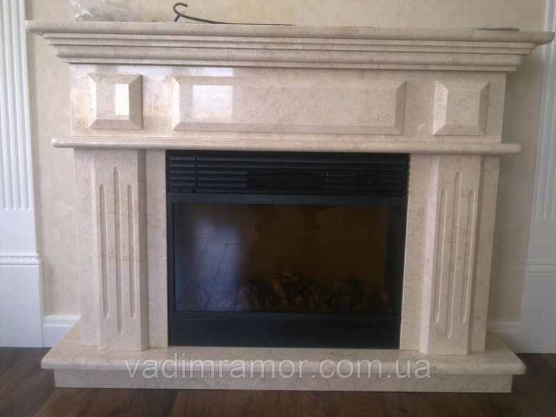 Мармурова плитка Crema Marfil 600*600*20мм Бежевий 30 фото