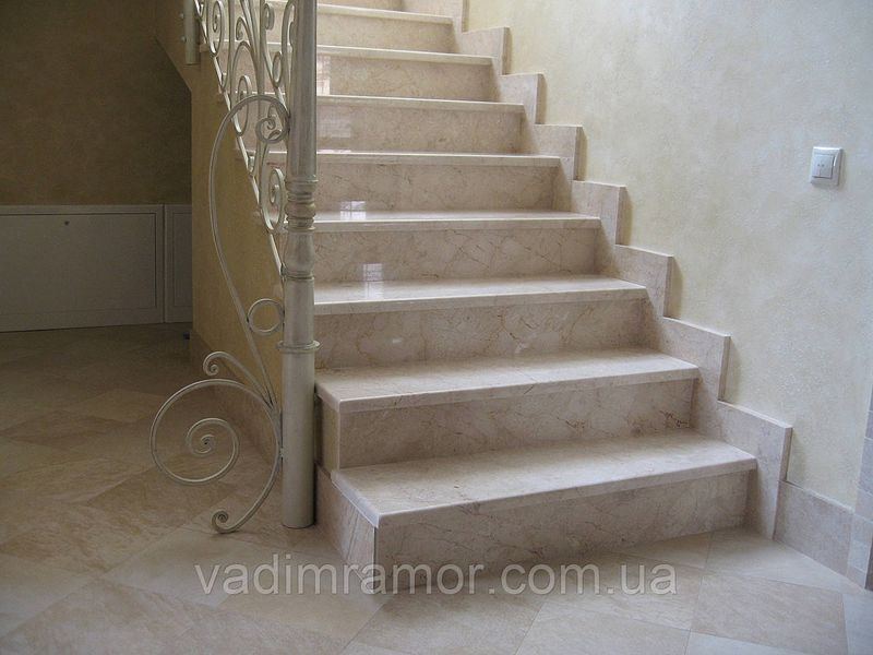 Мармурова плитка Crema Marfil 600*600*20мм Бежевий 30 фото