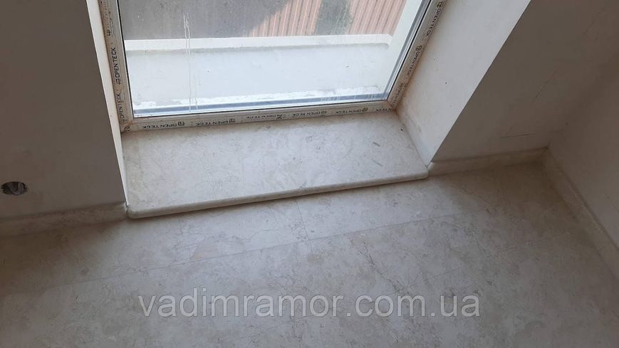 Мраморные ступени, Crema Delicato, изготовление, монтаж 80 фото